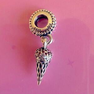 Pandora ice cream retired charm 🍦💕